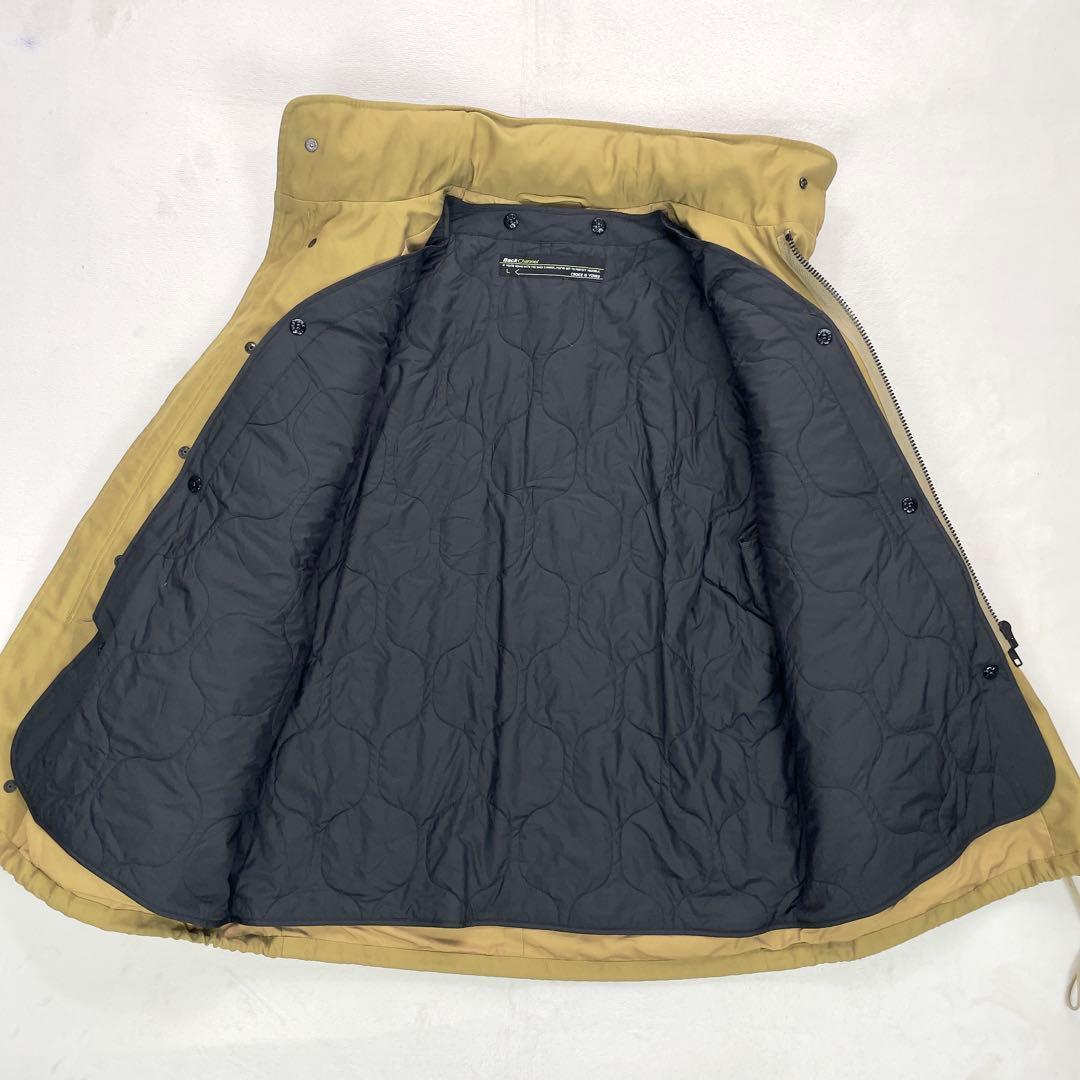 美品 バックチャンネル 2way ミリタリージャケット L カーキ M-65