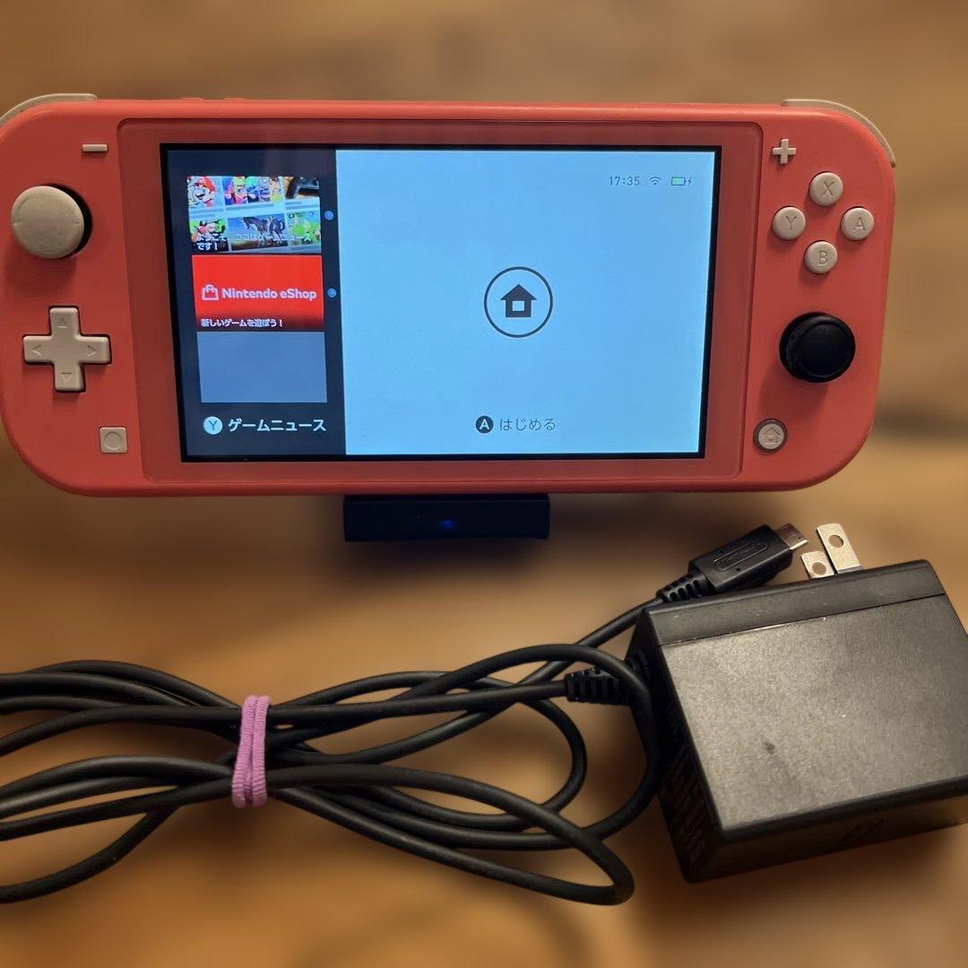 ニンテンドースイッチ Lite 本体充電器128GB microSD付き箱無し