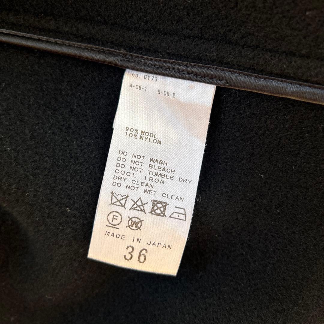 フレームワーク Super 100 ダブルクロス ピーコート ブラック