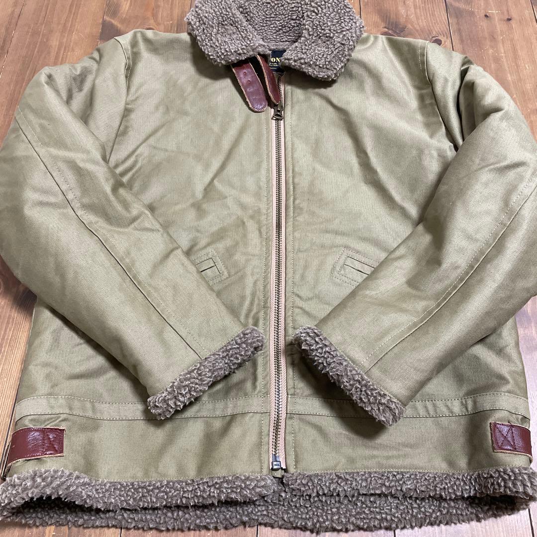 サイズM HOUSTON WINDPROOF B-6 ジャケット 美品
