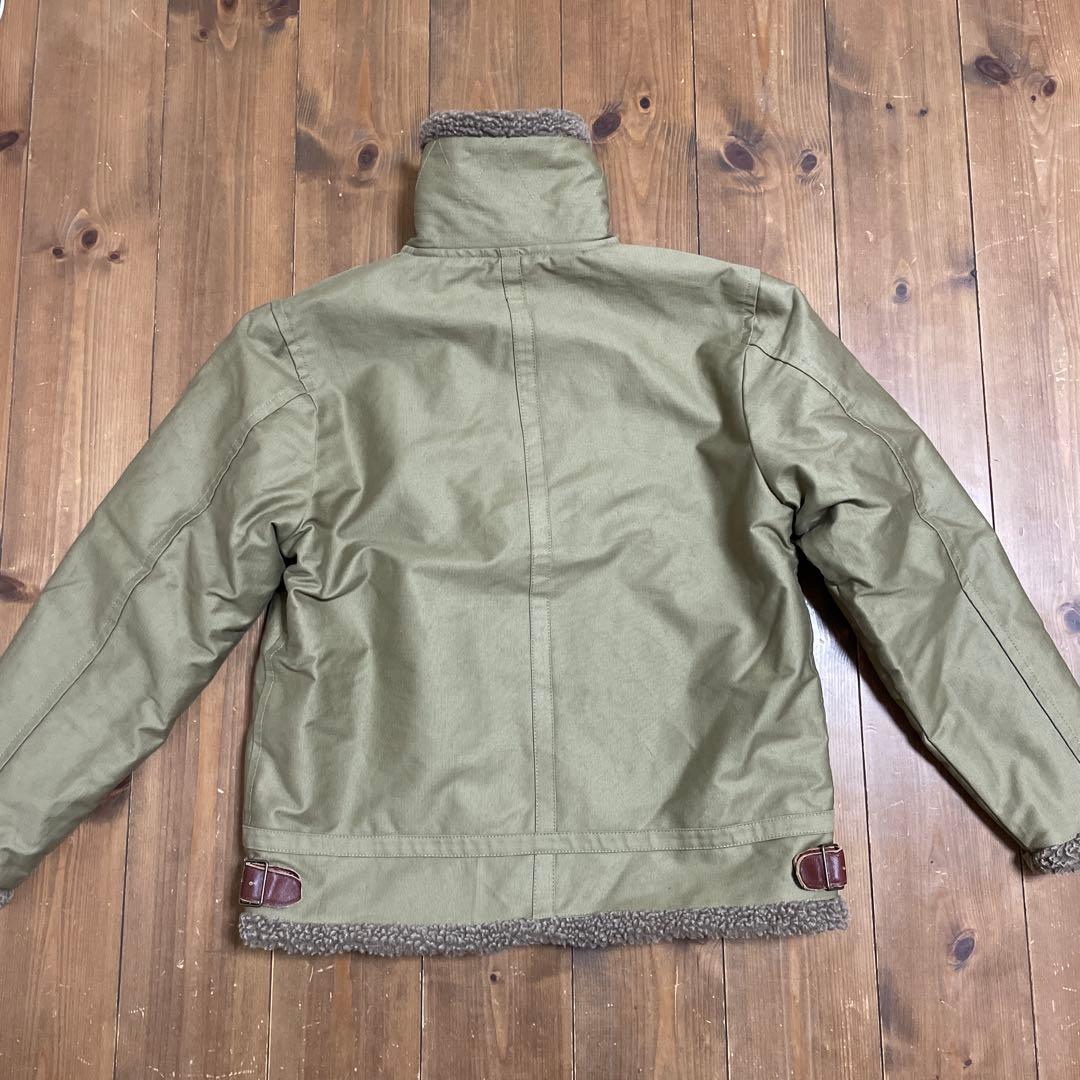 サイズM HOUSTON WINDPROOF B-6 ジャケット 美品