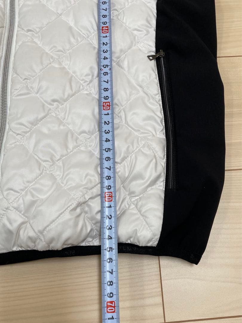 Black&White キルティングジャケット M アウター　ダウンジャケット
