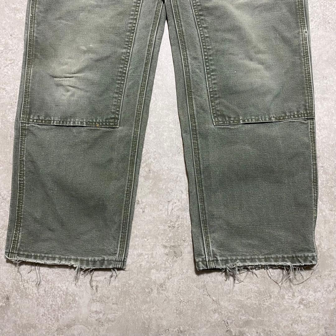 Carhartt ダブルニー MOS 33×32 ダンガリーワークパンツ