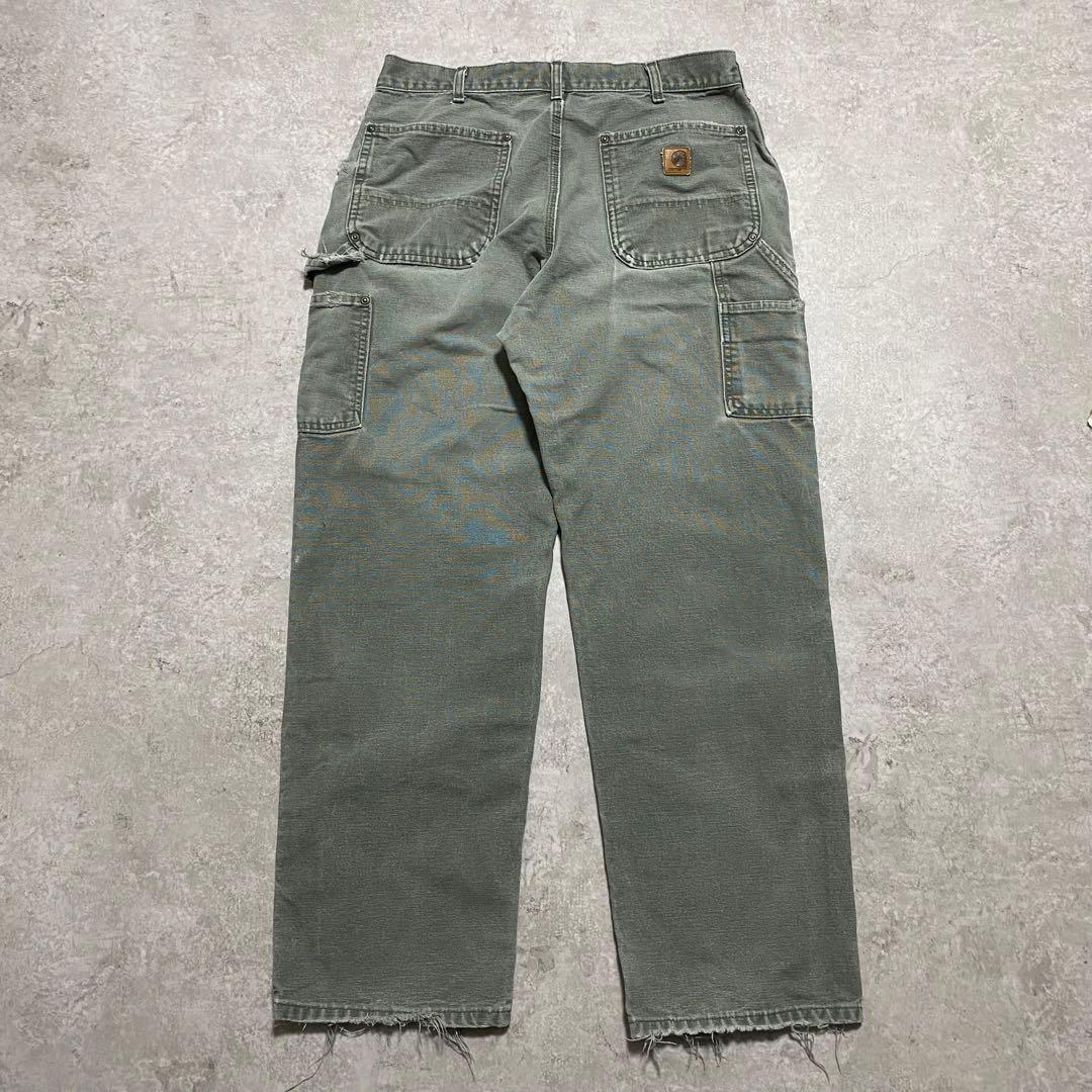 Carhartt ダブルニー MOS 33×32 ダンガリーワークパンツ