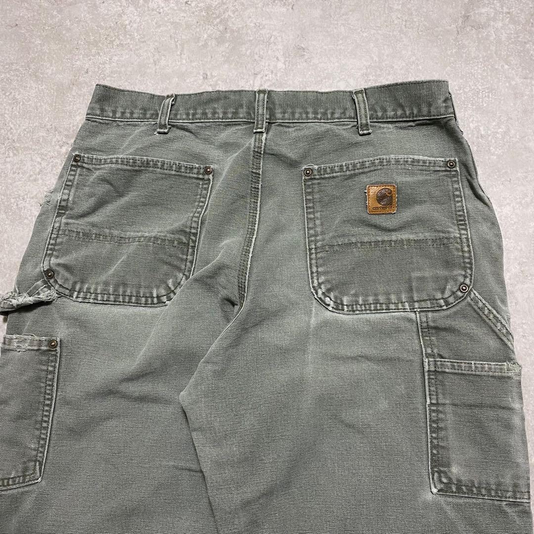 Carhartt ダブルニー MOS 33×32 ダンガリーワークパンツ