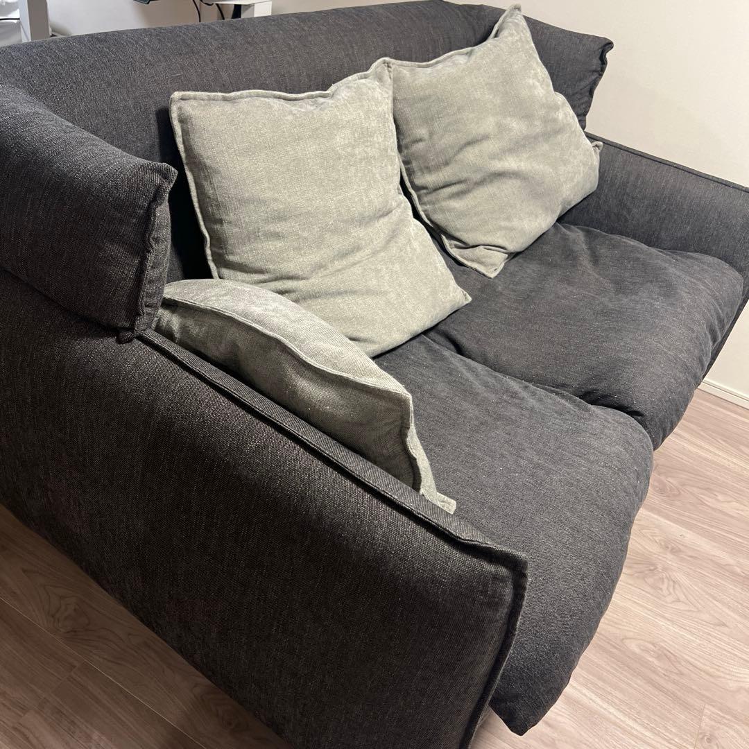 2人用布張りソファ (ソフティーナ DGY)