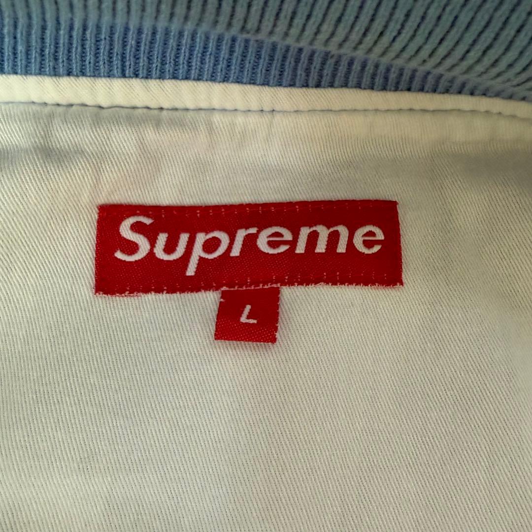 Supreme 初期 ジャケット スタジャン Lライトブルー