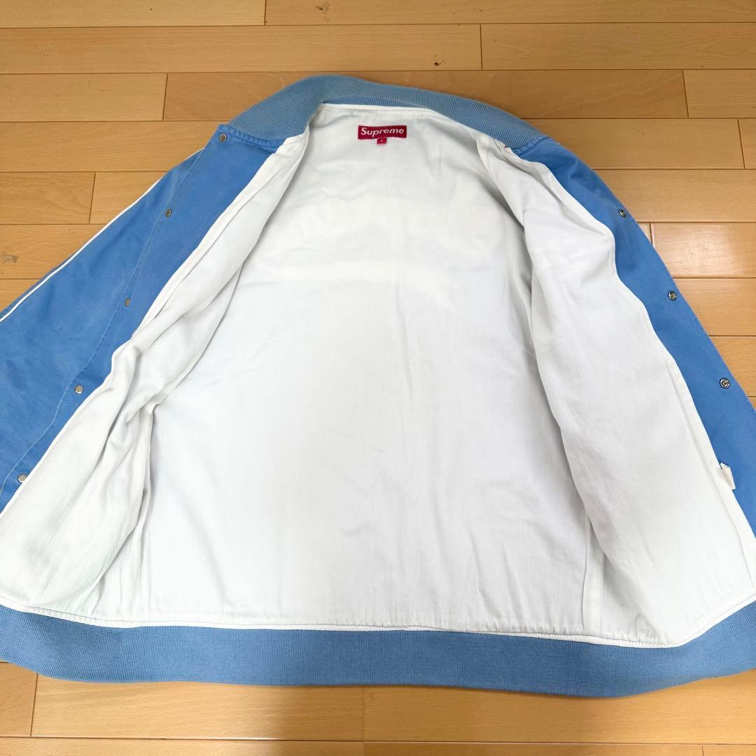 Supreme 初期 ジャケット スタジャン Lライトブルー
