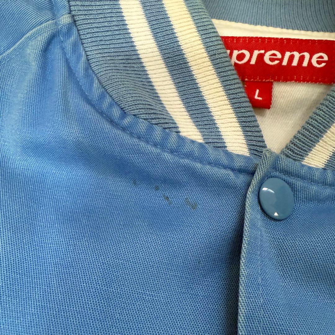 Supreme 初期 ジャケット スタジャン Lライトブルー