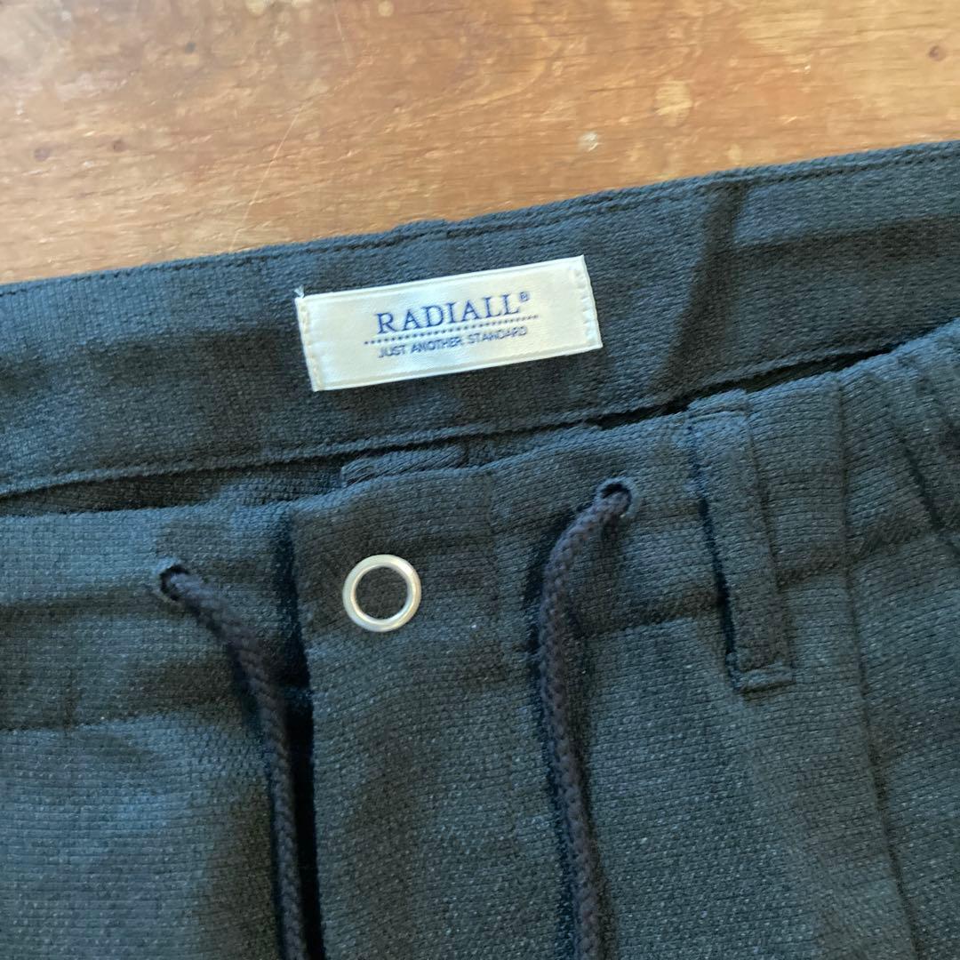 RADIALL スラックス地 サマー セットアップ ジャケット イージーパンツ