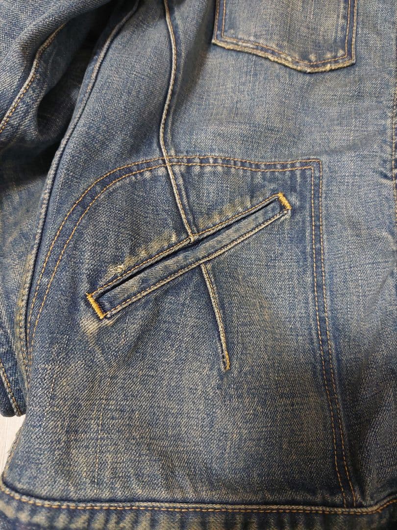 ナンバーナイン　07春夏ABOUT A BOY期　デニムジャケット　音符