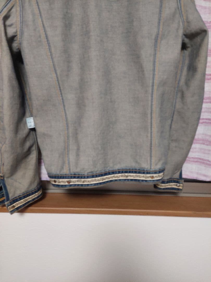 ナンバーナイン　07春夏ABOUT A BOY期　デニムジャケット　音符