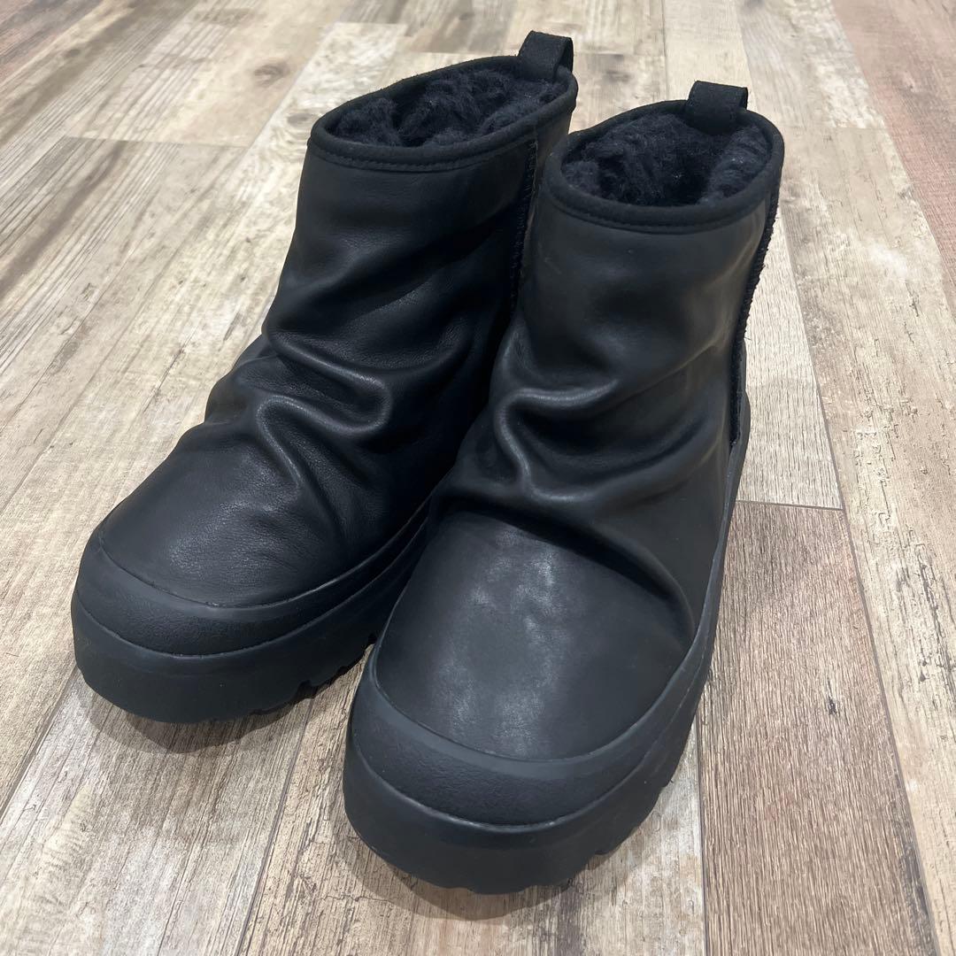 UGG アグ M HERITAGE UTILITY MINI NOIR ブーツ