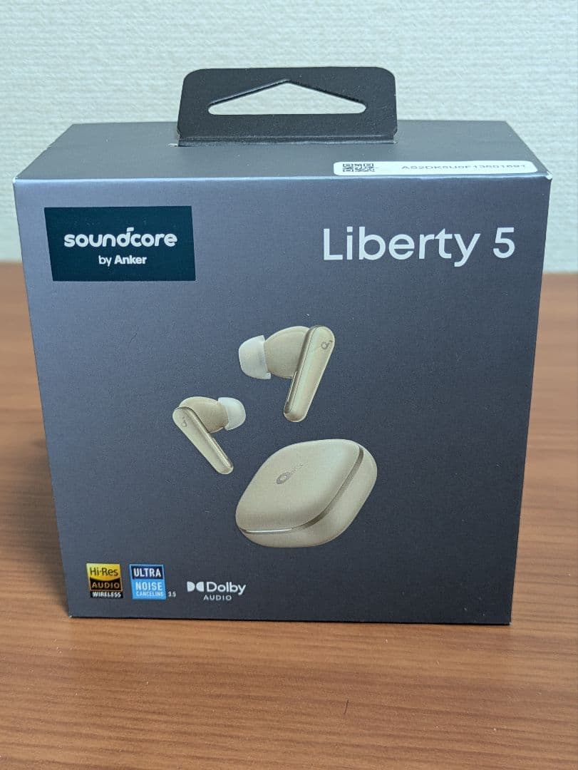 Anker Soundcore Liberty5 シャンパンゴールド