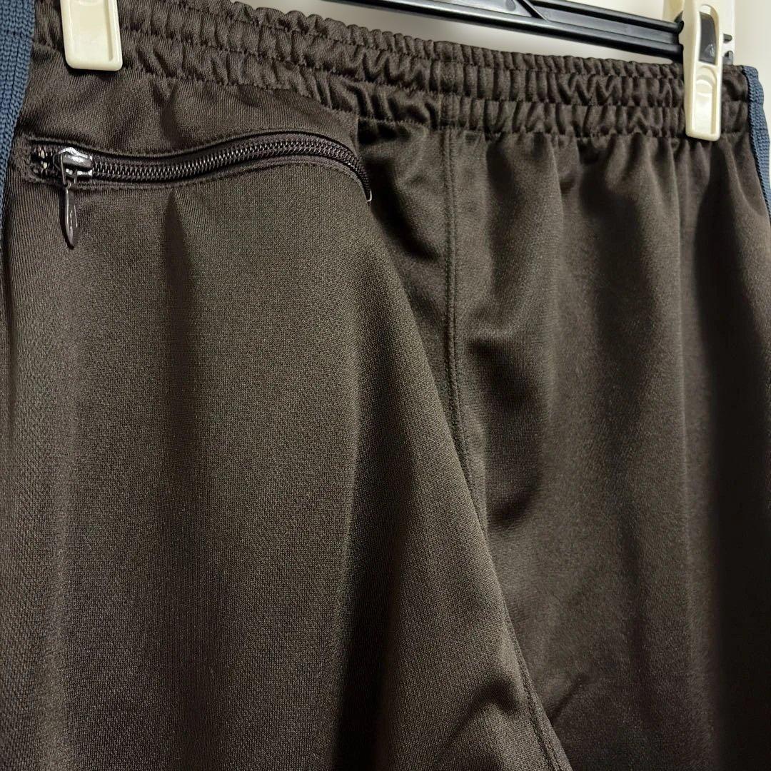 【未使用】NEEDLES 別注ナロートラックパンツ LQ447 BROWN S