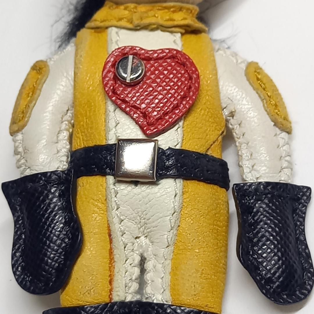 ヘイ様プラダ キーリング チャーム キーホルダー 人形 モヒカン ドール