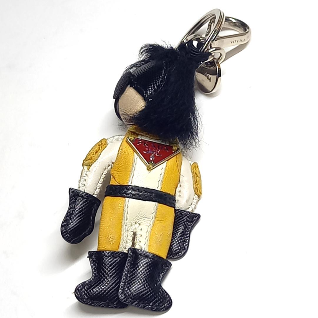 ヘイ様プラダ キーリング チャーム キーホルダー 人形 モヒカン ドール