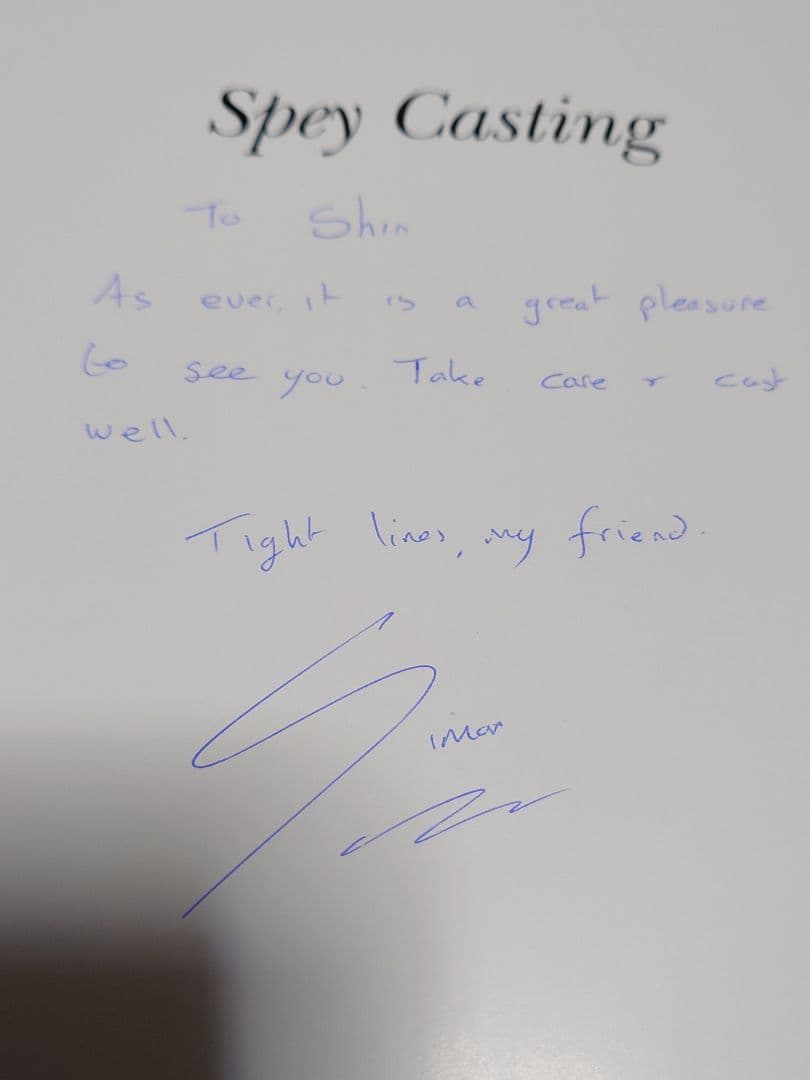 「Spey Casting SECOND EDITION」スペイキャスト