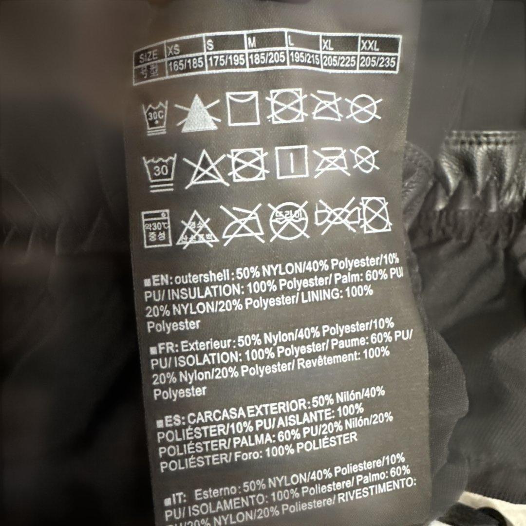 美品Burtonメンズ プロファイル グローブスノボグローブ バートン ブラック