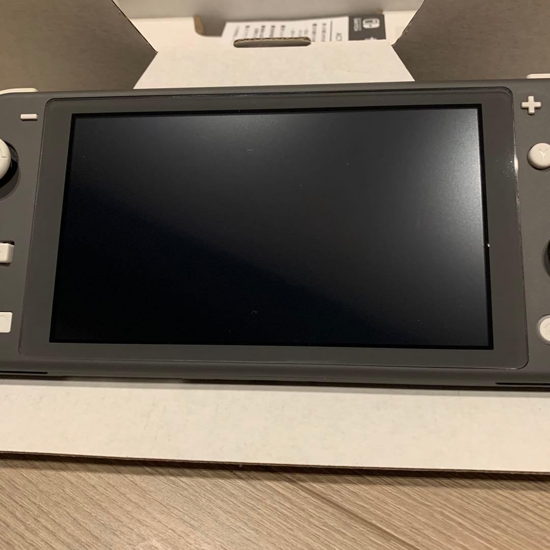 値下げ‼︎ Nintendo Switch Lite グレー　【箱・充電器付】