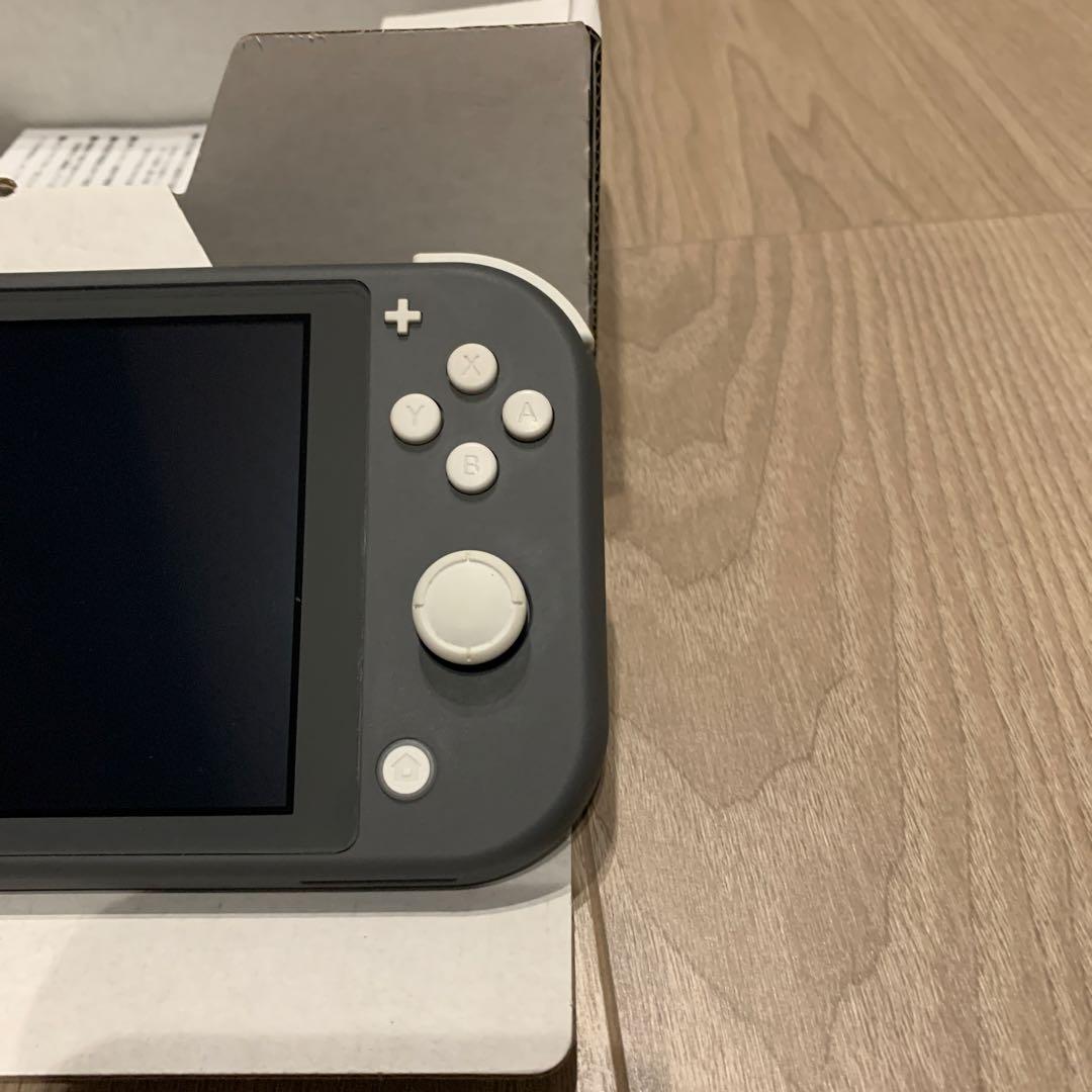 値下げ‼︎ Nintendo Switch Lite グレー　【箱・充電器付】