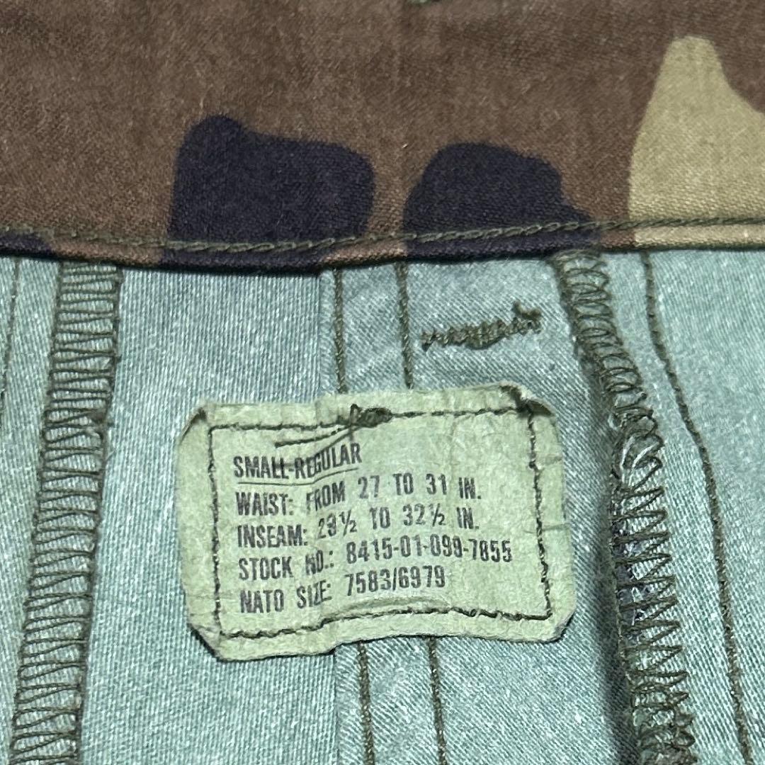 米軍実物 M65 カーゴパンツ ウッドランド カモ サイズ「SMALL-R」