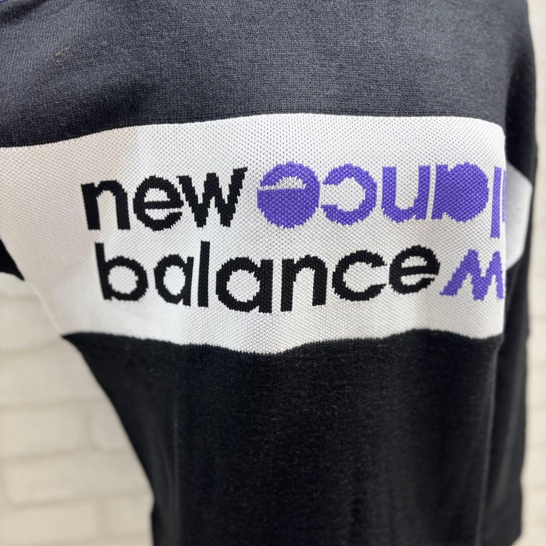 ★美品★ new balance golf ゴルフウェア ブラック セーター