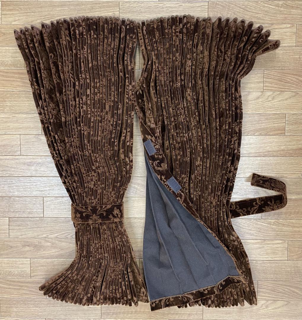 仮眠カーテン　トラック　ローレル　ブラウン　裏地無し　新品