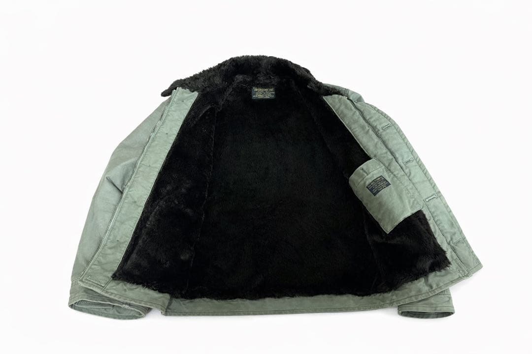 ワコマリアTHE GUILTY PARTIES N1デッキジャケット【L】カーキ