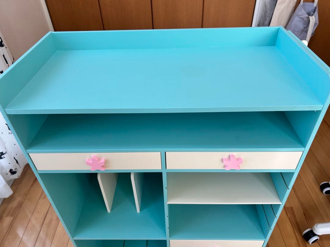 【※直接引渡し限定】【極美品】ランドセル収納本棚　ディズニー　アリエル