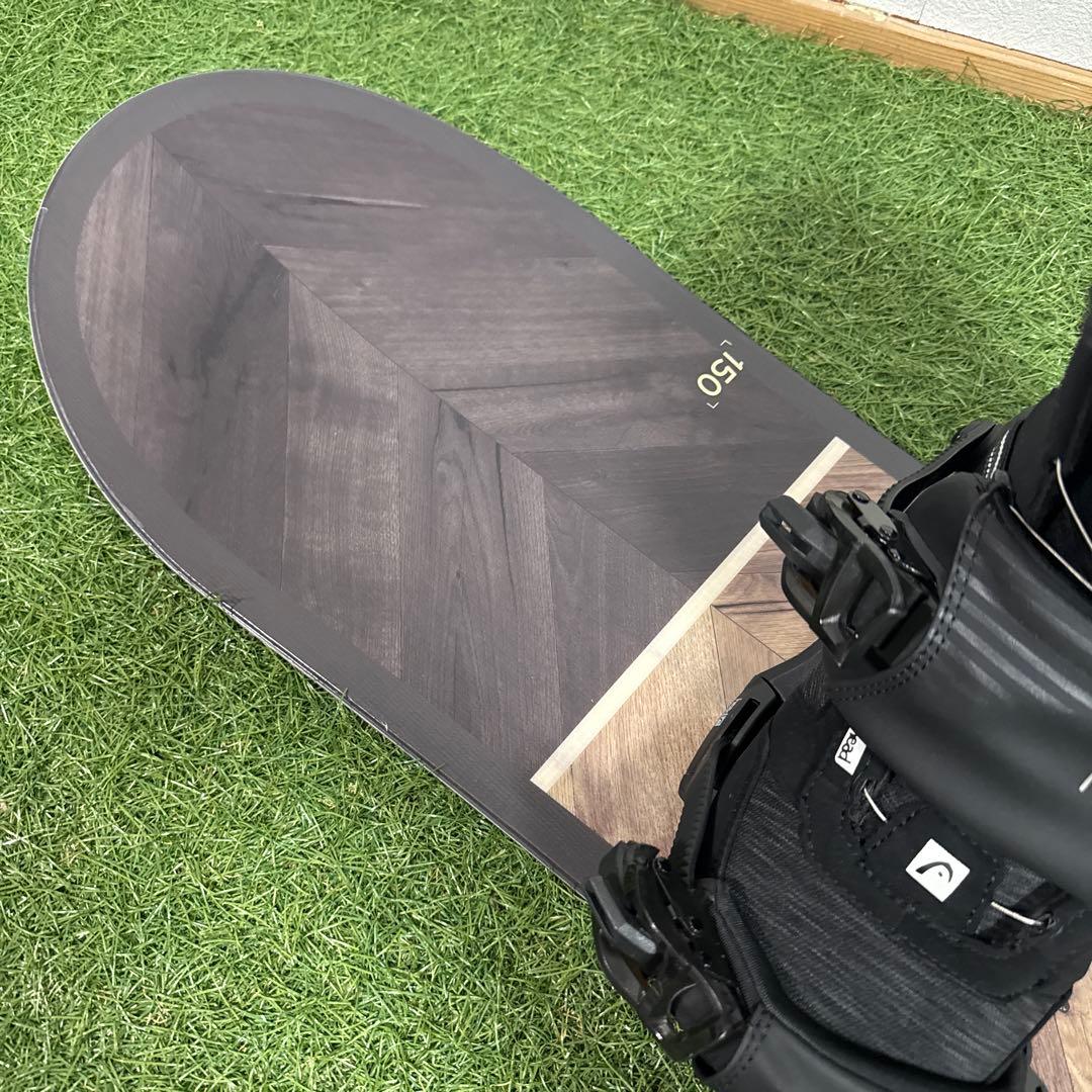 ブーツ無し‼️超美品‼️O25 HEAD 150cm メンズスノーボードセット