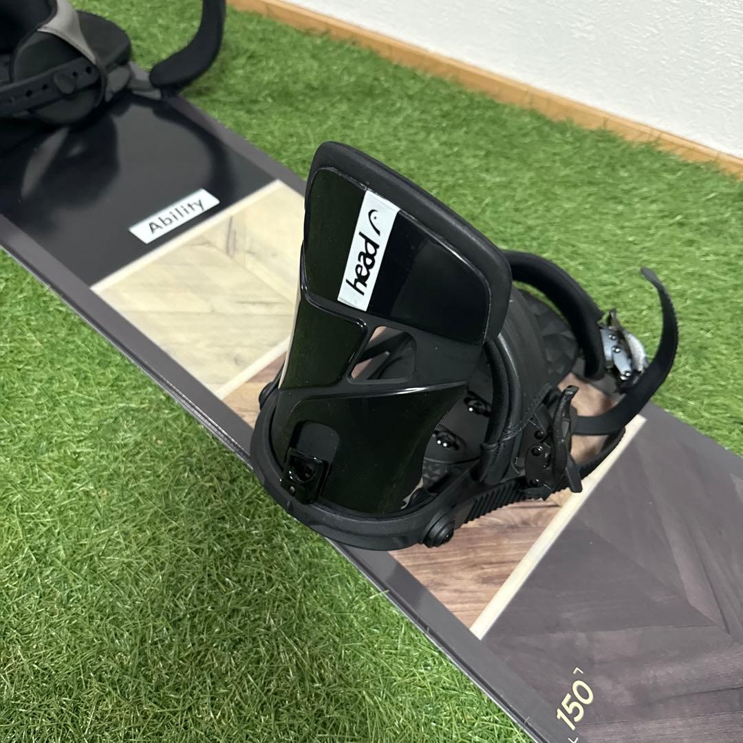 ブーツ無し‼️超美品‼️O25 HEAD 150cm メンズスノーボードセット