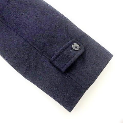 ダーバン DURBAN 国内正規 カシミヤ100％ ステンカラーコート　ネイビー