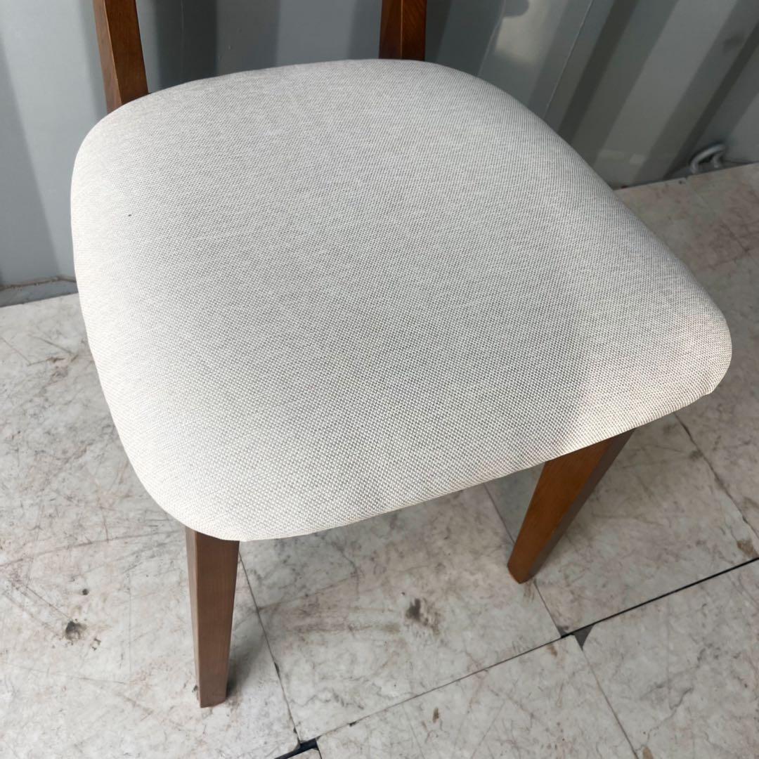 取付無料！ウニコ FIX フィックス 北欧風ナチュラル天然木ダイニングチェア✨