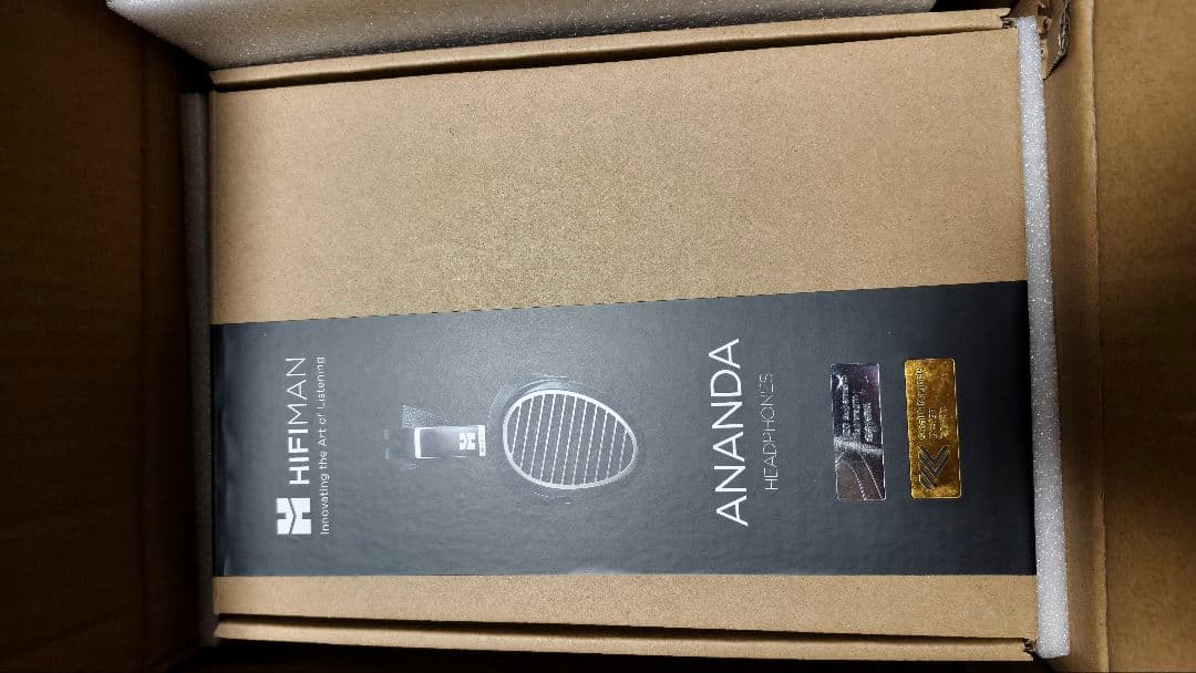 【ヘッドホン】HiFiMAN ANANDA V3 使用時間極小