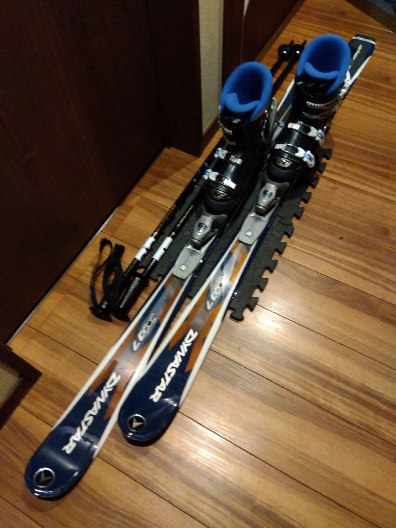 【ハイエンド】DYNASTAR 学生・男女兼用 スキーセット メンテ・WAX済✔