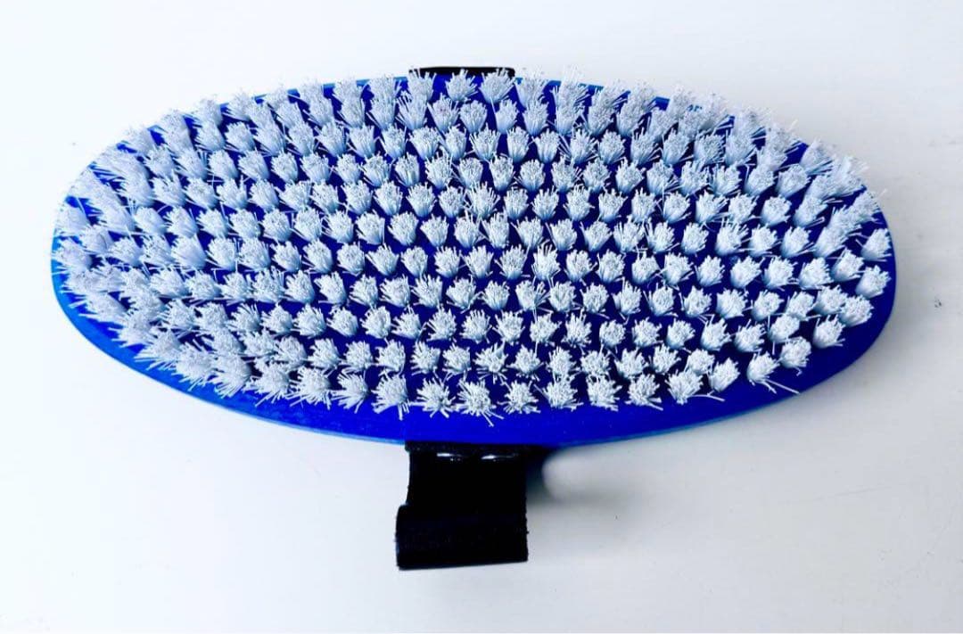 HOLMENKOL オーバルブラシ4点 スチール/ブロンズ/馬毛/ナイロン 中古