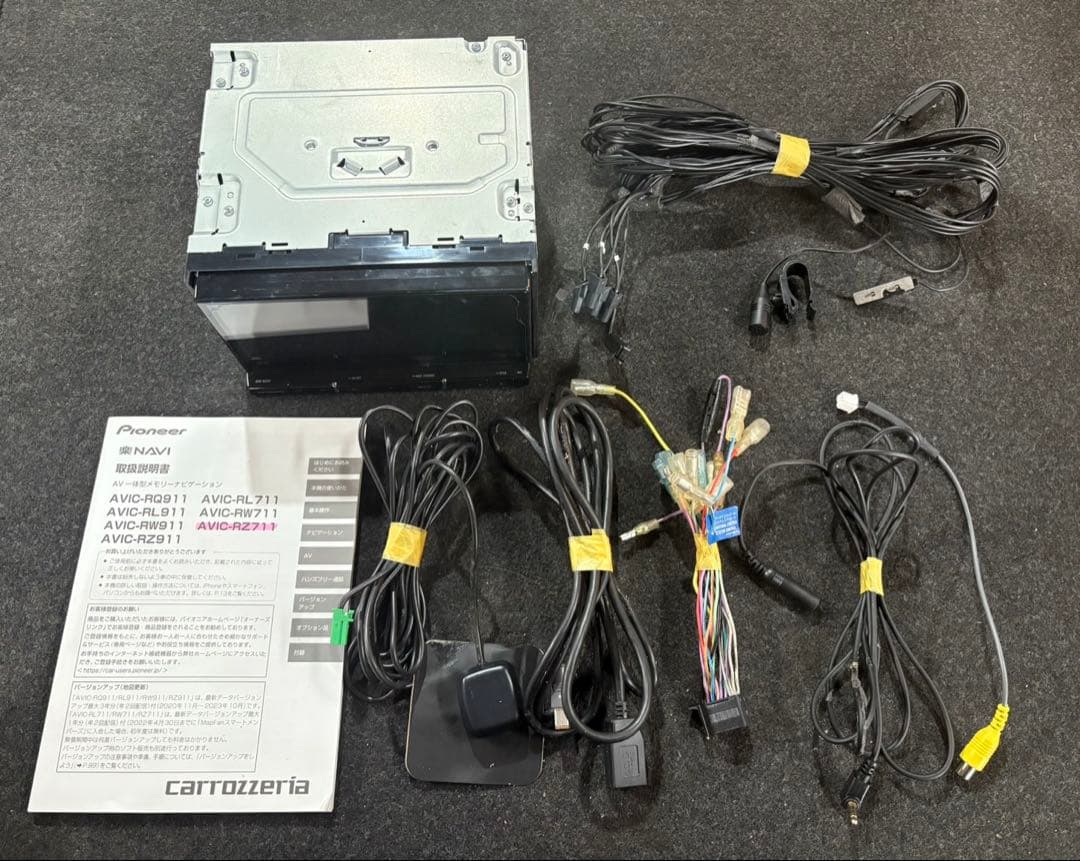 AVIC-RZ711 カロッツェリア パイオニア　楽ナビ メモリーナビ