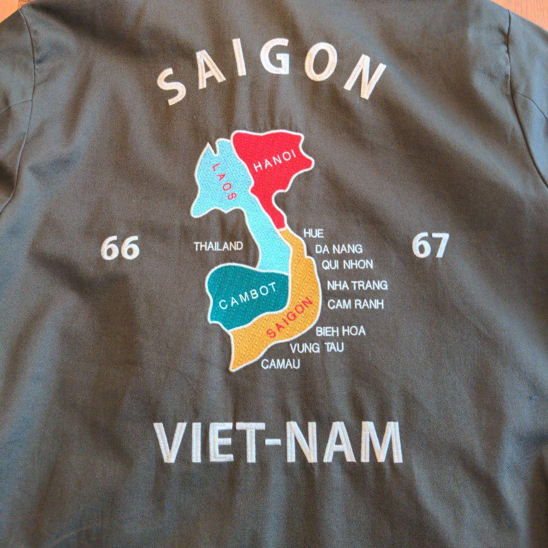 最終値下げ　HOUSTON ミリタリージャケット X-LARGE　ベトジャン