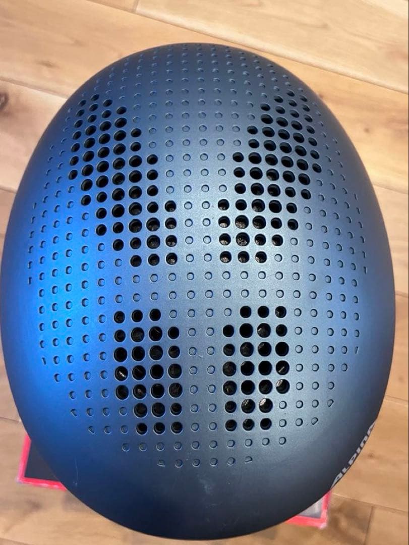 ALPINA バイザー付 スキーヘルメット 58-61センチ