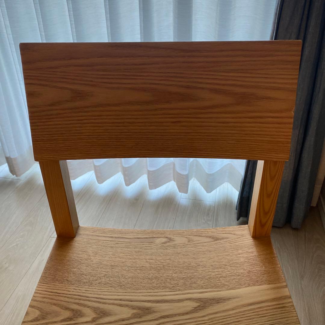 ★ふみ★【unico】HUTTE ダイニングチェア x 2脚