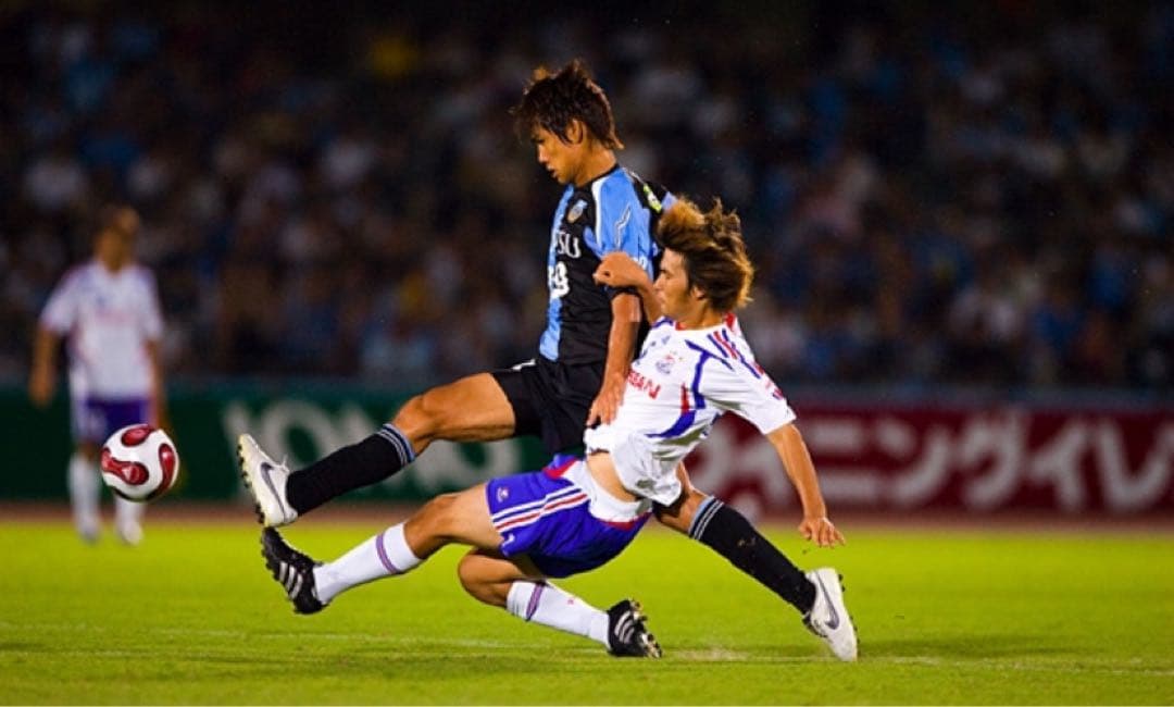 【激レア　日本製　オーセンティック】マリノス 松田直樹　アウェイユニ　国産