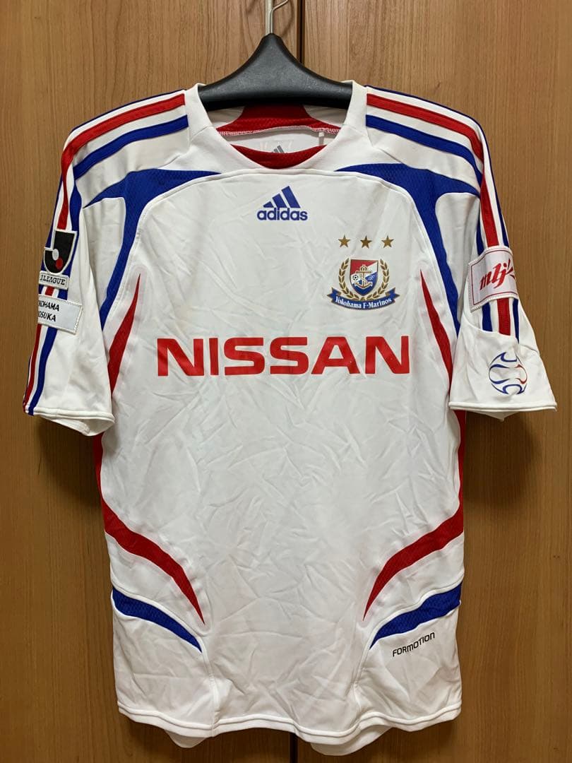 【激レア　日本製　オーセンティック】マリノス 松田直樹　アウェイユニ　国産