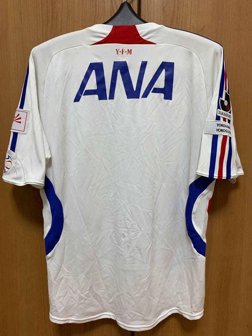 【激レア　日本製　オーセンティック】マリノス 松田直樹　アウェイユニ　国産