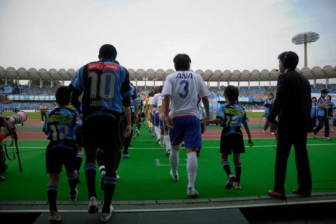 【激レア　日本製　オーセンティック】マリノス 松田直樹　アウェイユニ　国産