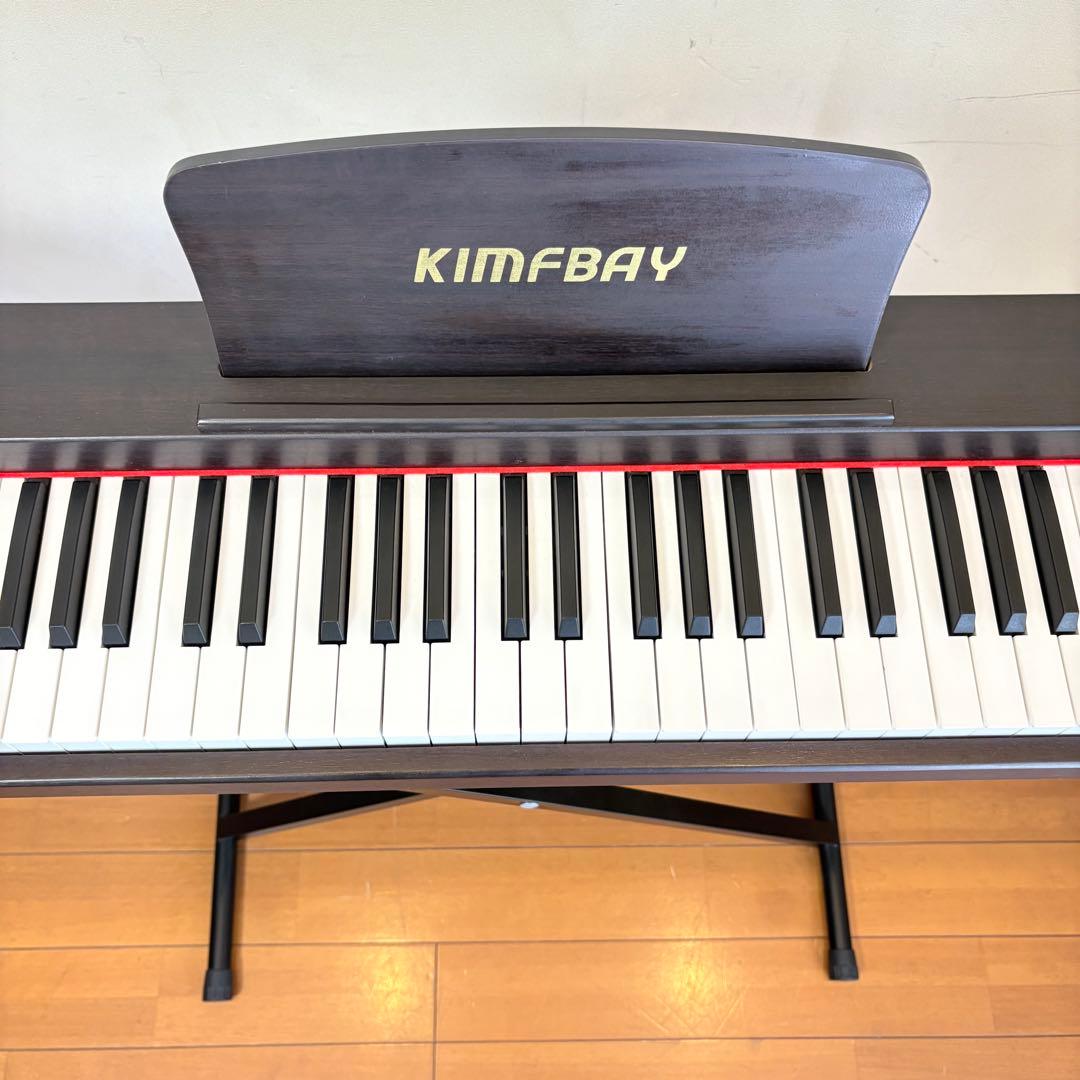 【美品・スタンド付属】 KIMFBAY 88鍵盤 電子ピアノ BL-130