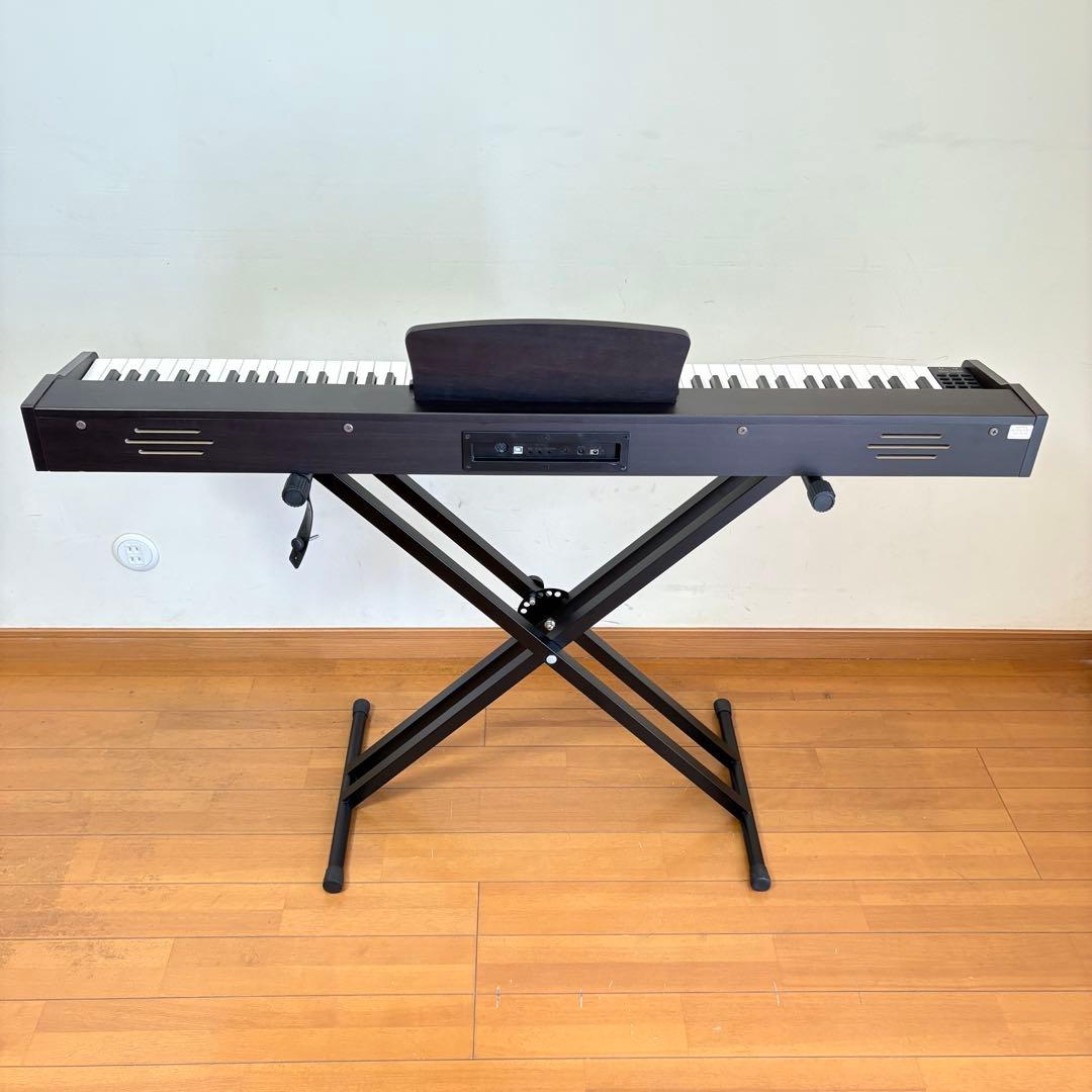 【美品・スタンド付属】 KIMFBAY 88鍵盤 電子ピアノ BL-130