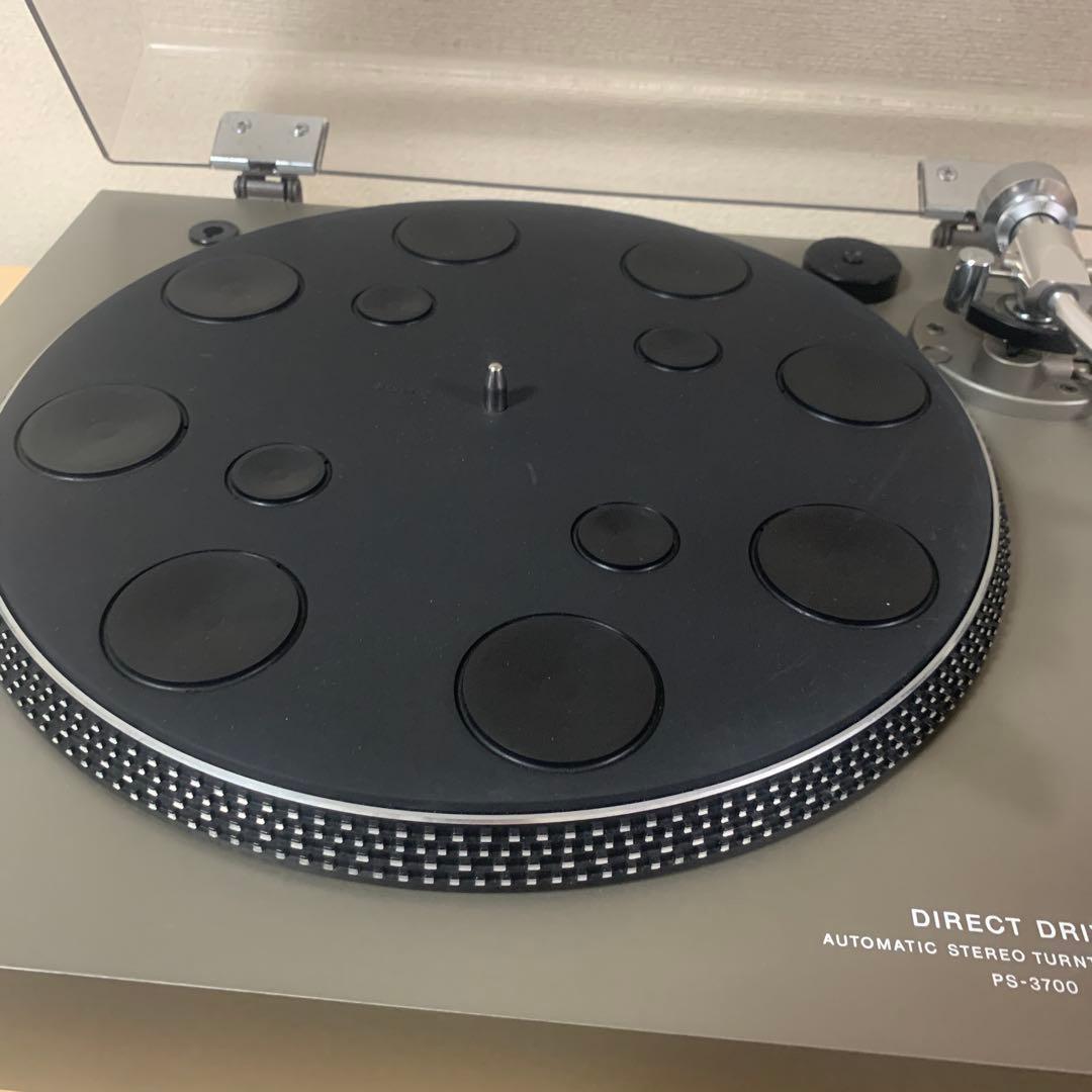 動作品 SONY PS-3700 レコードプレーヤー D.D.