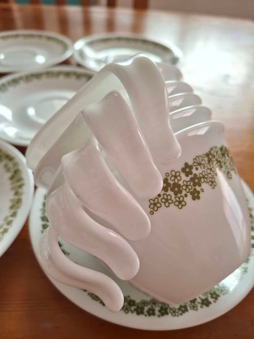 値下げ　コレール　クレイジーデイジー/スプリングブロッサム　食器セット　J