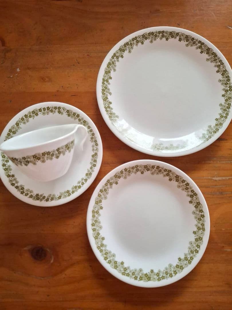 値下げ　コレール　クレイジーデイジー/スプリングブロッサム　食器セット　J